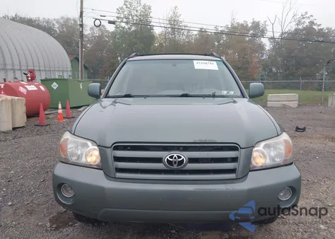 2005 Toyota Highlander Limited V6 z USA, uszkodzony, nr VIN JTEEP21A350082409